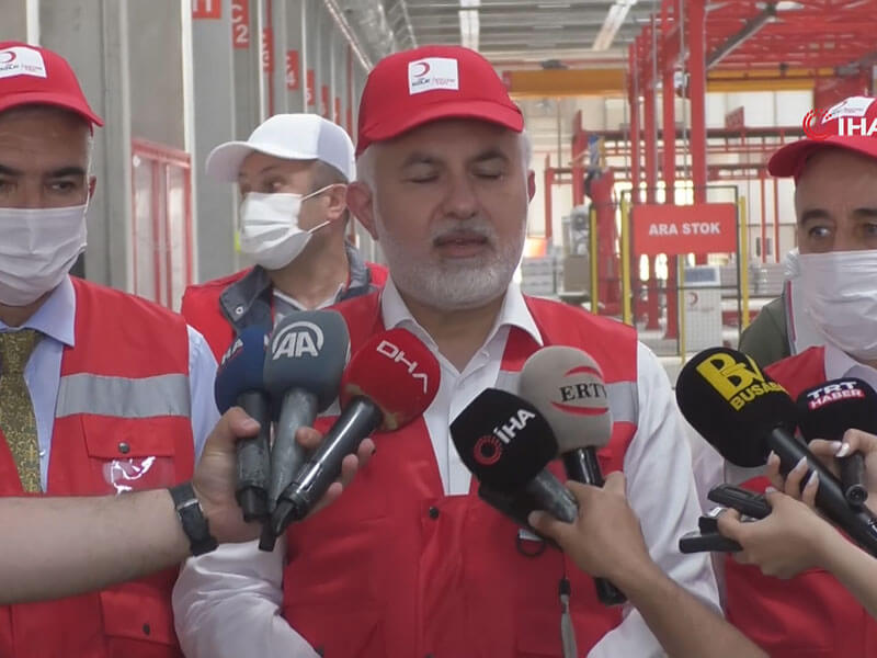 Türk Kızılay Container Factory Has Started Production 2021
