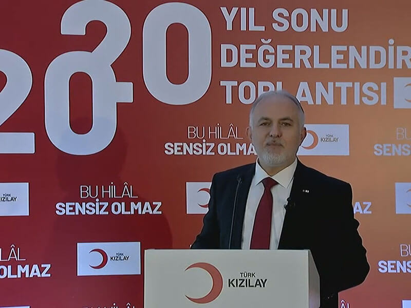 Türk Kızılay Year End Review Press Conference 2020